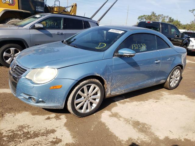 WVWBA71F29V015620 - 2009 VOLKSWAGEN EOS TURBO BLUE photo 1