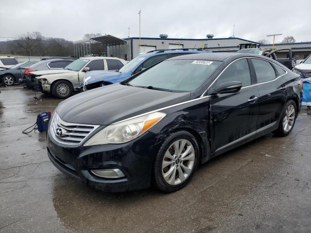 KMHFG4JG9CA152667 - 2012 HYUNDAI AZERA GLS BLACK photo 1