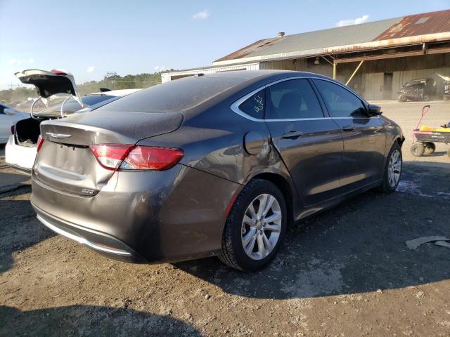 1C3CCCAB9FN704459 - 2015 CHRYSLER 200 GRAY photo 3