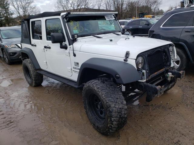 1C4BJWDG1JL891030 - 2018 JEEP WRANGLER U თეთრი ფოტო 4