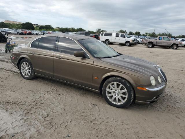 SAJDA01P61GM04652 - 2001 JAGUAR S-TYPE BROWN photo 4