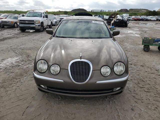 SAJDA01P61GM04652 - 2001 JAGUAR S-TYPE BROWN photo 5