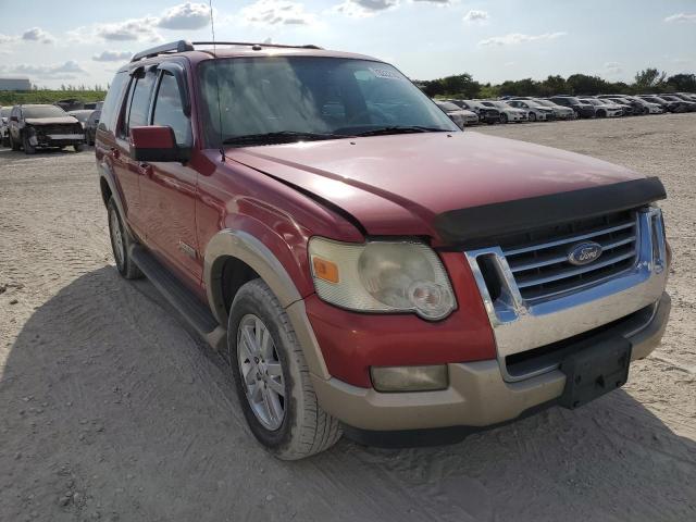 1FMEU64E17UA95377 - 2007 FORD EXPLORER E RED photo 4