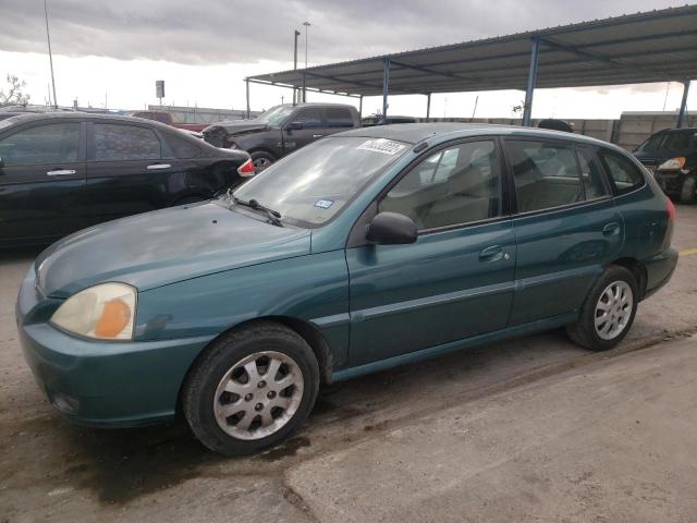 KNADC165636134799 - 2003 KIA RIO CINCO GRAY photo 1