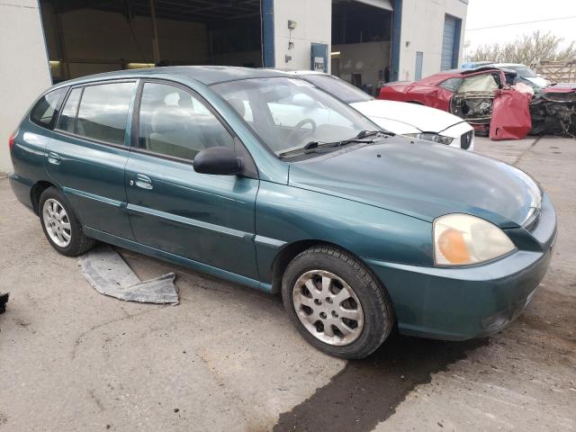 KNADC165636134799 - 2003 KIA RIO CINCO GRAY photo 4