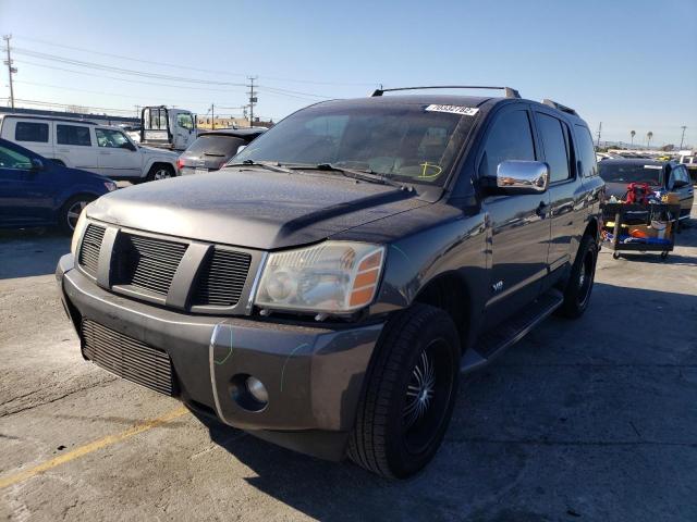 5N1AA08A35N730036 - 2005 NISSAN ARMADA SE GRAY photo 1