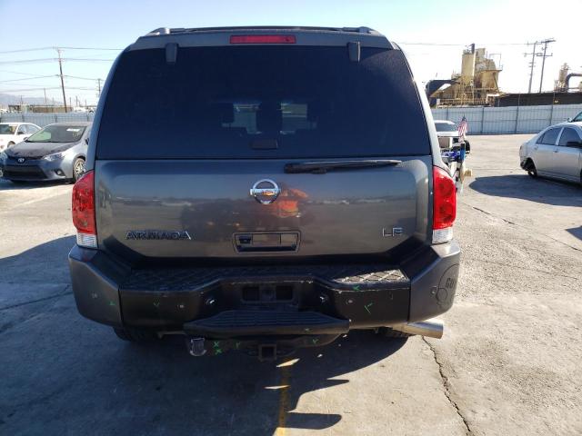 5N1AA08A35N730036 - 2005 NISSAN ARMADA SE GRAY photo 6