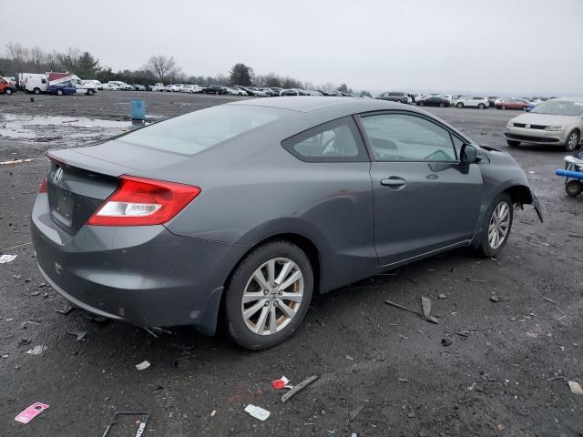 2HGFG3B03CH527326 - 2012 HONDA CIVIC EXL 灰色 照片 3