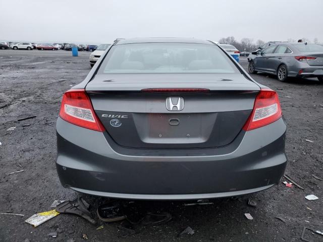 2HGFG3B03CH527326 - 2012 HONDA CIVIC EXL 灰色 照片 6
