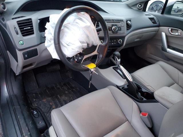 2HGFG3B03CH527326 - 2012 HONDA CIVIC EXL 灰色 照片 8