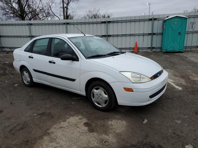 1FAFP33P82W293765 - 2002 FORD FOCUS LX WHITE photo 4