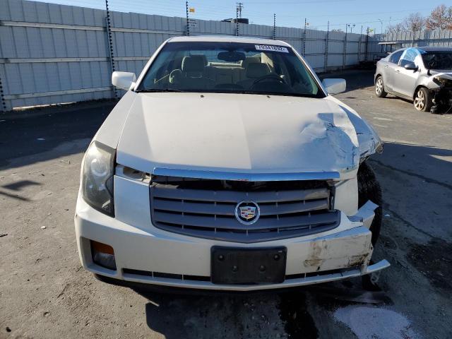 1G6DP567950160435 - 2005 CADILLAC CTS HI FEA WHITE photo 5