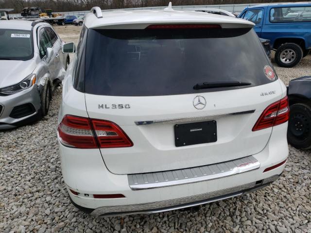 4JGDA5HBXFA609810 - 2015 MERCEDES-BENZ ML 350 4MA WHITE photo 2