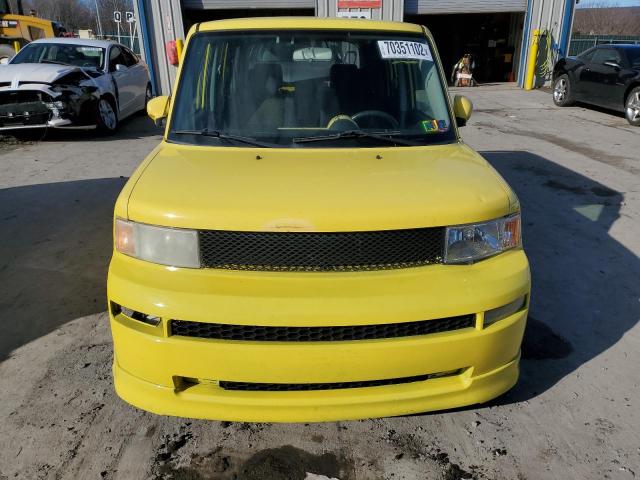 JTLKT324554013915 - 2005 TOYOTA SCION XB 黄色 照片 5