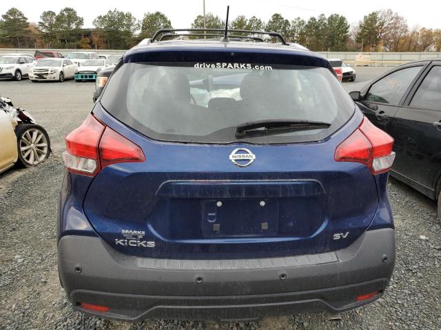 3N1CP5CV4LL503389 - 2020 NISSAN KICKS SV BLUE photo 6