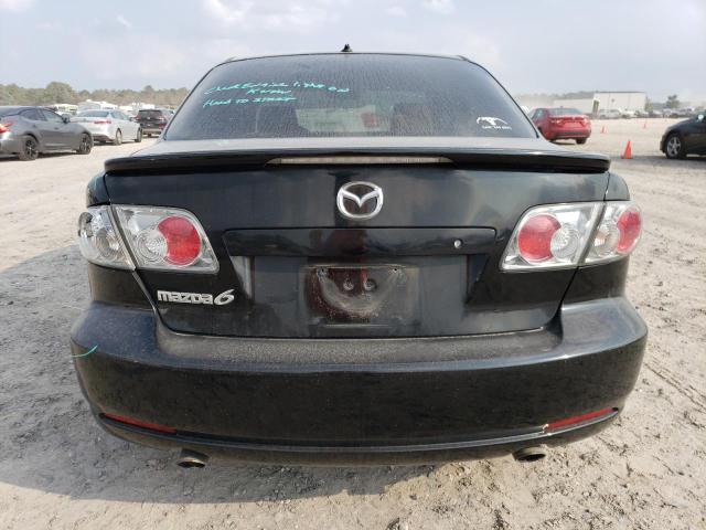 1YVHP80C675M22918 - 2007 MAZDA 6 I BLACK photo 6