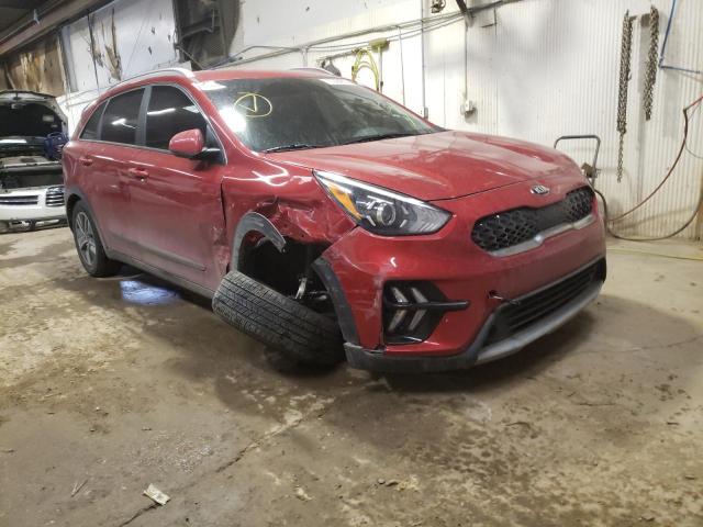 KNDCB3LC9M5463424 - 2021 KIA NIRO LX RED photo 1