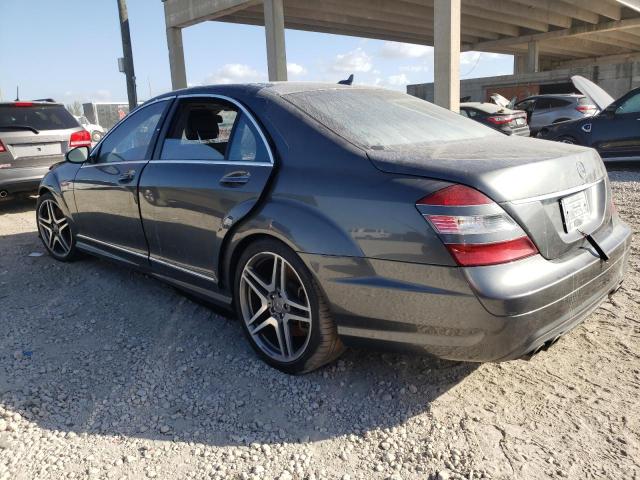 WDDNG77X58A201434 - 2008 MERCEDES-BENZ S 63 AMG GRAY photo 2