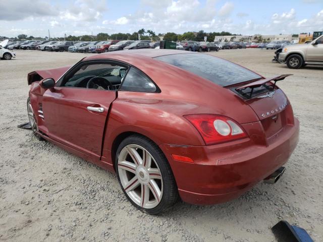1C3AN69L14X008115 - 2004 CHRYSLER CROSSFIRE RED photo 2
