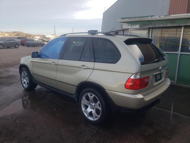 5UXFB33542LH35659 - 2002 BMW X5 4.4I GOLD photo 2