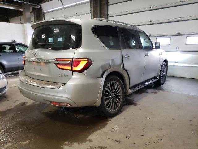 JN8AZ2NE4K9227558 - 2019 INFINITI QX80 LUXE SILVER photo 3