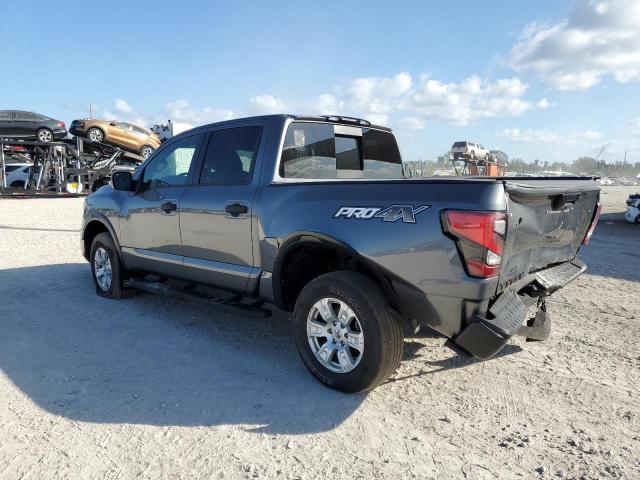 1N6AA1ED1MN532463 - 2021 NISSAN TITAN SV GRAY photo 2