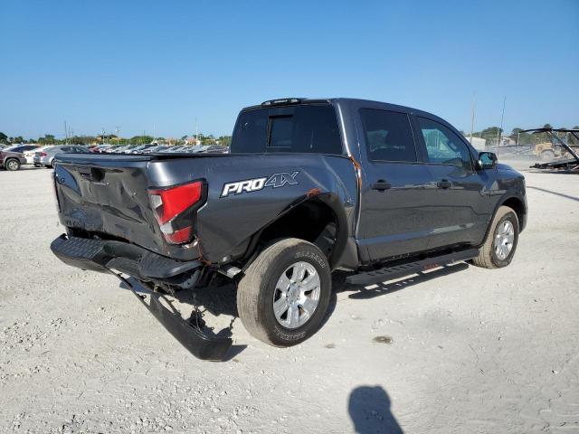 1N6AA1ED1MN532463 - 2021 NISSAN TITAN SV GRAY photo 3