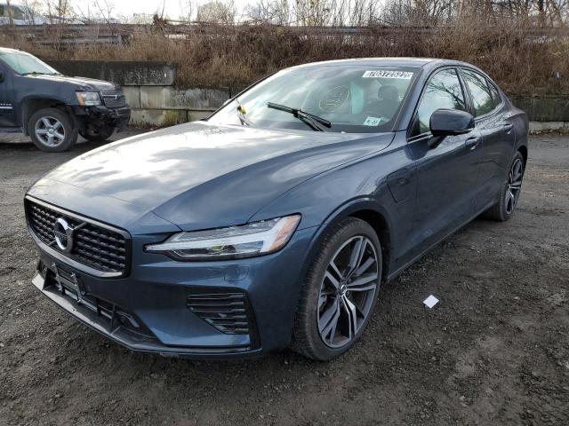 7JRH60FZ2NG178130 - 2022 VOLVO S60 T8 REC GRAY photo 1