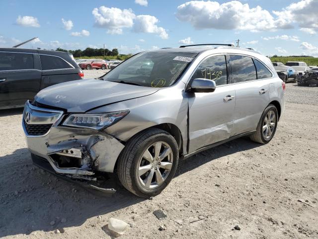 5FRYD3H95GB010609 - 2016 ACURA MDX ADVANC SILVER photo 1