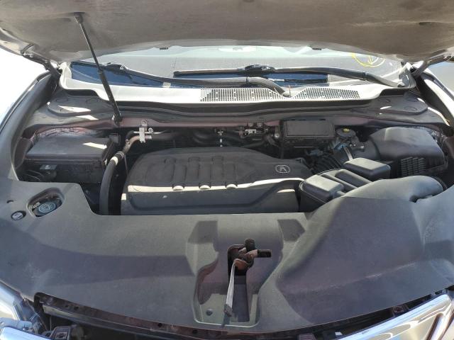5FRYD3H95GB010609 - 2016 ACURA MDX ADVANC SILVER photo 12