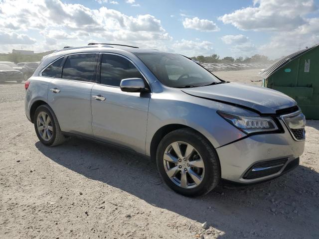 5FRYD3H95GB010609 - 2016 ACURA MDX ADVANC SILVER photo 4