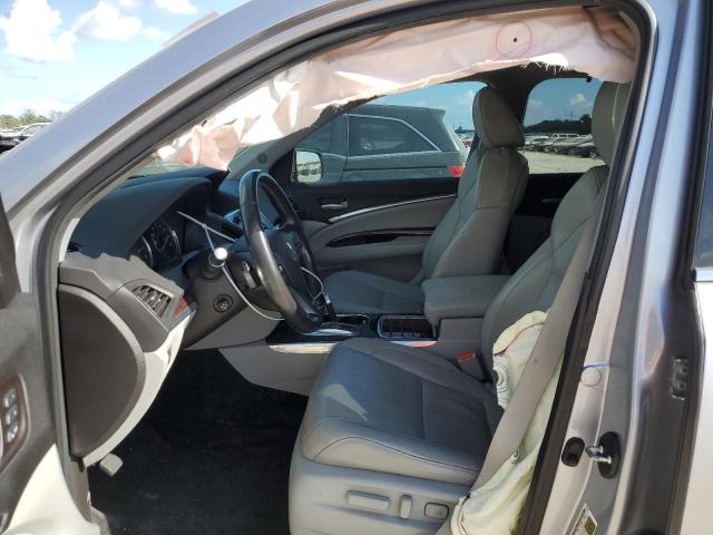 5FRYD3H95GB010609 - 2016 ACURA MDX ADVANC SILVER photo 7