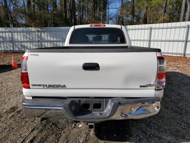 5TBET34176S559626 - 2006 TOYOTA TUNDRA DOU WHITE photo 6