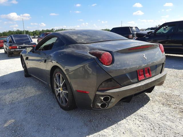 ZFF65LJA4A0171518 - 2010 FERRARI CALIFORNIA GRAY photo 2