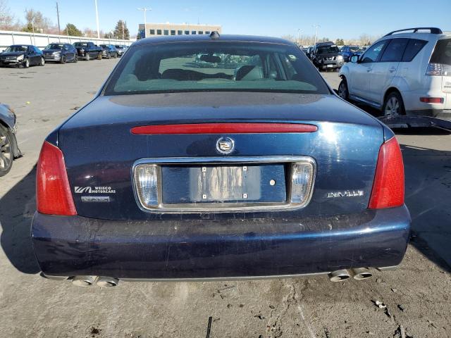 1G6KD54Y94U208308 - 2004 CADILLAC DEVILLE BLUE photo 6