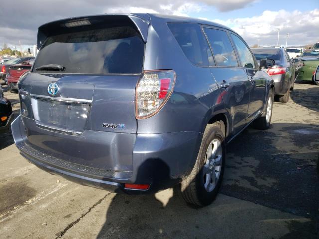 2T3YL4DV0EW003023 - 2014 TOYOTA RAV4 EV BLUE photo 3