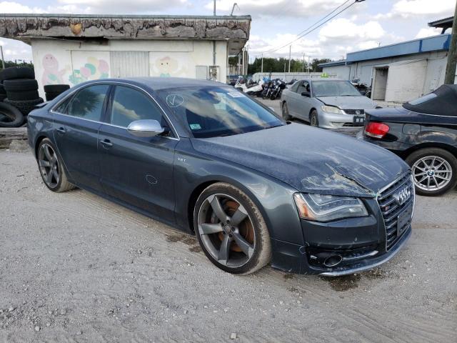 WAUD2AFD5DN031598 - 2013 AUDI S8 QUATTRO CHARCOAL photo 1