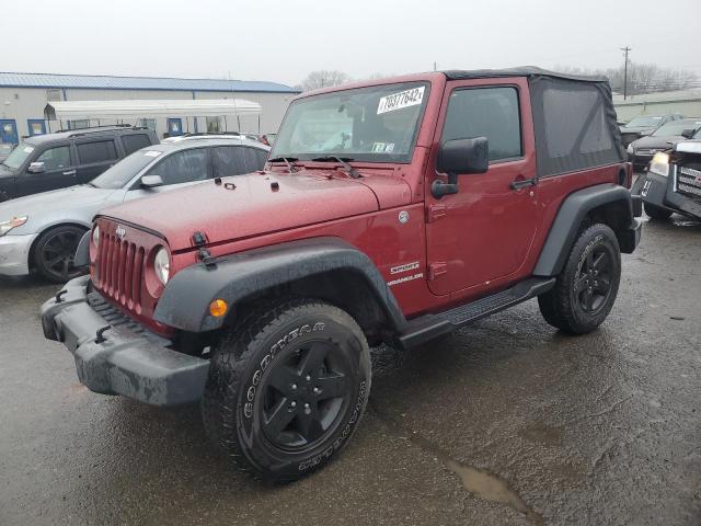 1C4AJWAG3CL267457 - 2012 JEEP WRANGLER S BURGUNDY photo 1