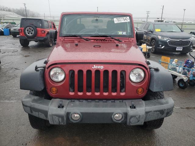 1C4AJWAG3CL267457 - 2012 JEEP WRANGLER S BURGUNDY photo 5