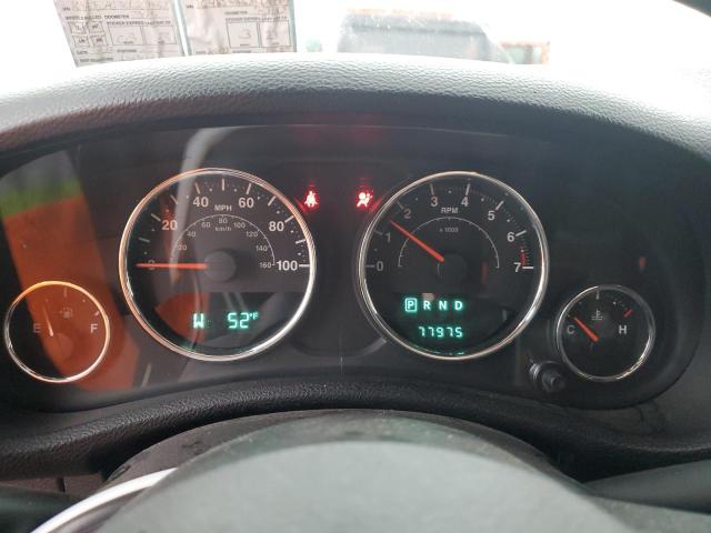 1C4AJWAG3CL267457 - 2012 JEEP WRANGLER S BURGUNDY photo 9