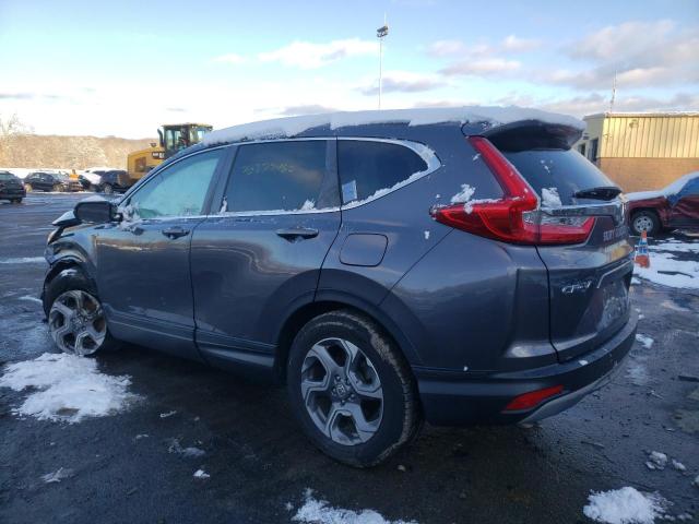 2HKRW2H83KH658753 - 2019 HONDA CR-V EXL GRAY photo 2