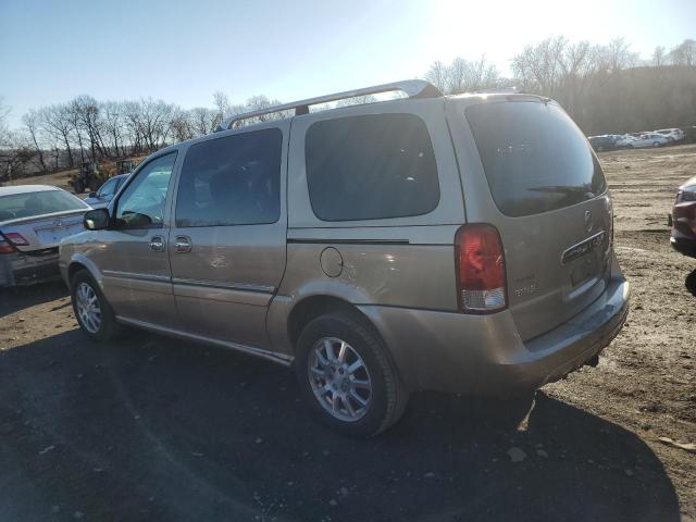 5GADX33L76D218329 - 2006 BUICK TERRAZA CX TAN photo 2