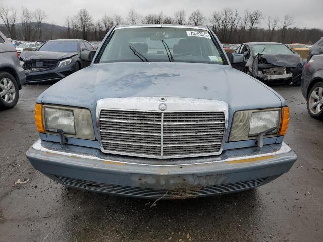 WDBCA35D6HA362281 - 1987 MERCEDES-BENZ 420 SEL BLUE photo 5