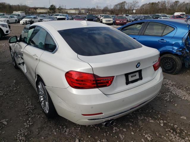 WBA4A5C59FGK15635 - 2015 BMW 428 I GRAN WHITE photo 2