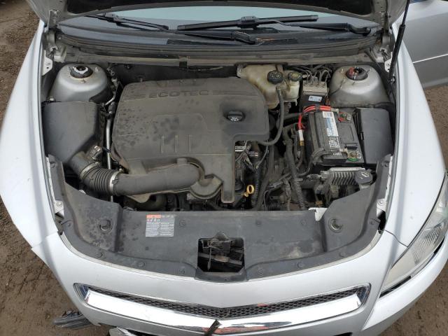1G1ZC5EU7CF301575 - 2012 CHEVROLET MALIBU 1LT SILVER photo 11