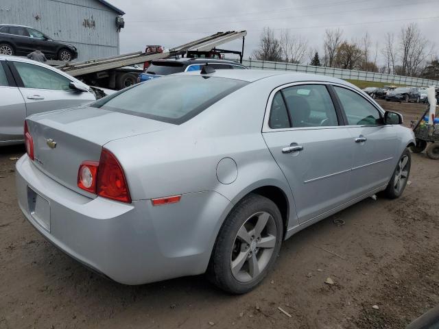1G1ZC5EU7CF301575 - 2012 CHEVROLET MALIBU 1LT SILVER photo 3