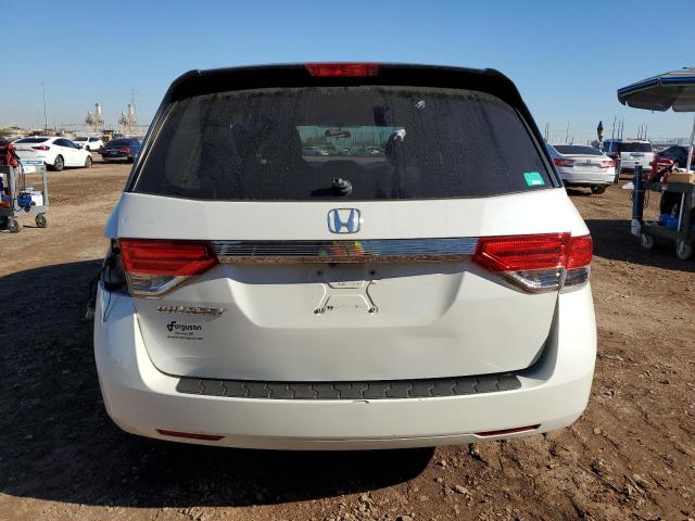 5FNRL5H44FB021558 - 2015 HONDA ODYSSEY EX WHITE photo 6