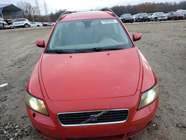 YV1MW382052080154 - 2005 VOLVO V50 2.4I RED photo 5