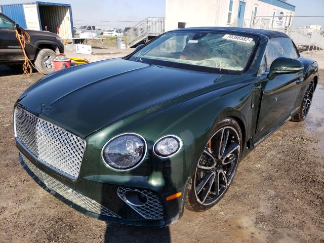 SCBDG4ZG7LC082772 - 2020 BENTLEY CONTINENTA BLACK photo 2