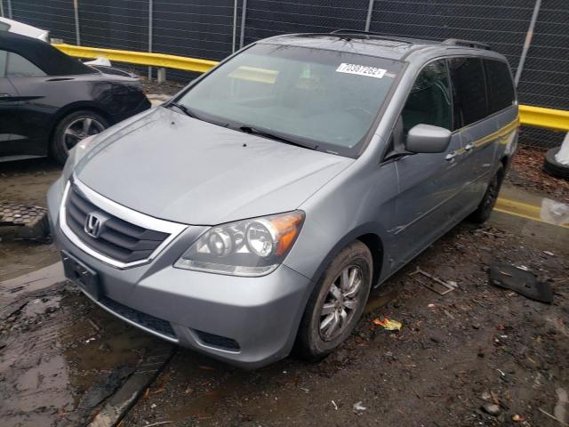 5FNRL3H62AB054203 - 2010 HONDA ODYSSEY EX SILVER photo 1